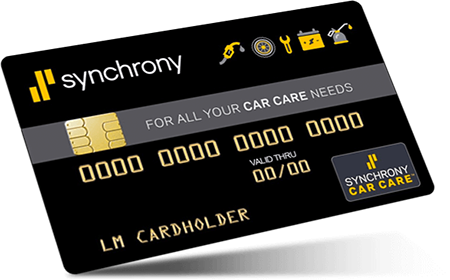 Synchrony Card | Zimmerman's Automotive Tire Pros