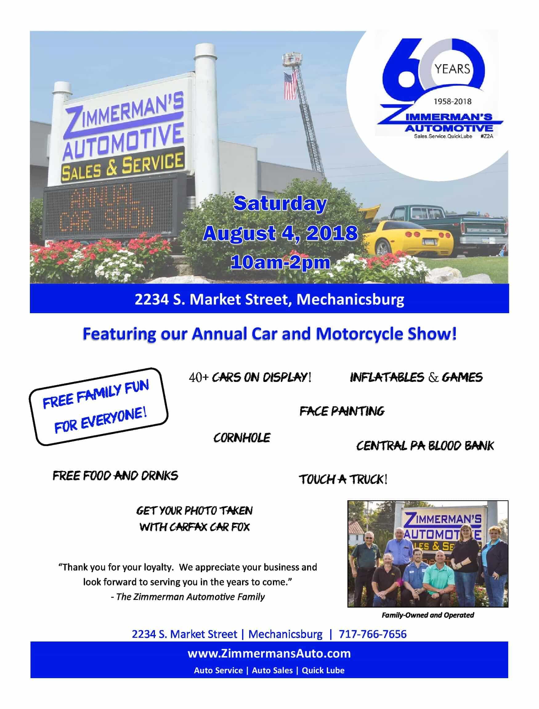 Annual Car and Motorcycle Show